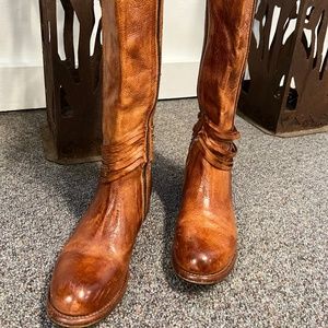 BedStu brown leather boots